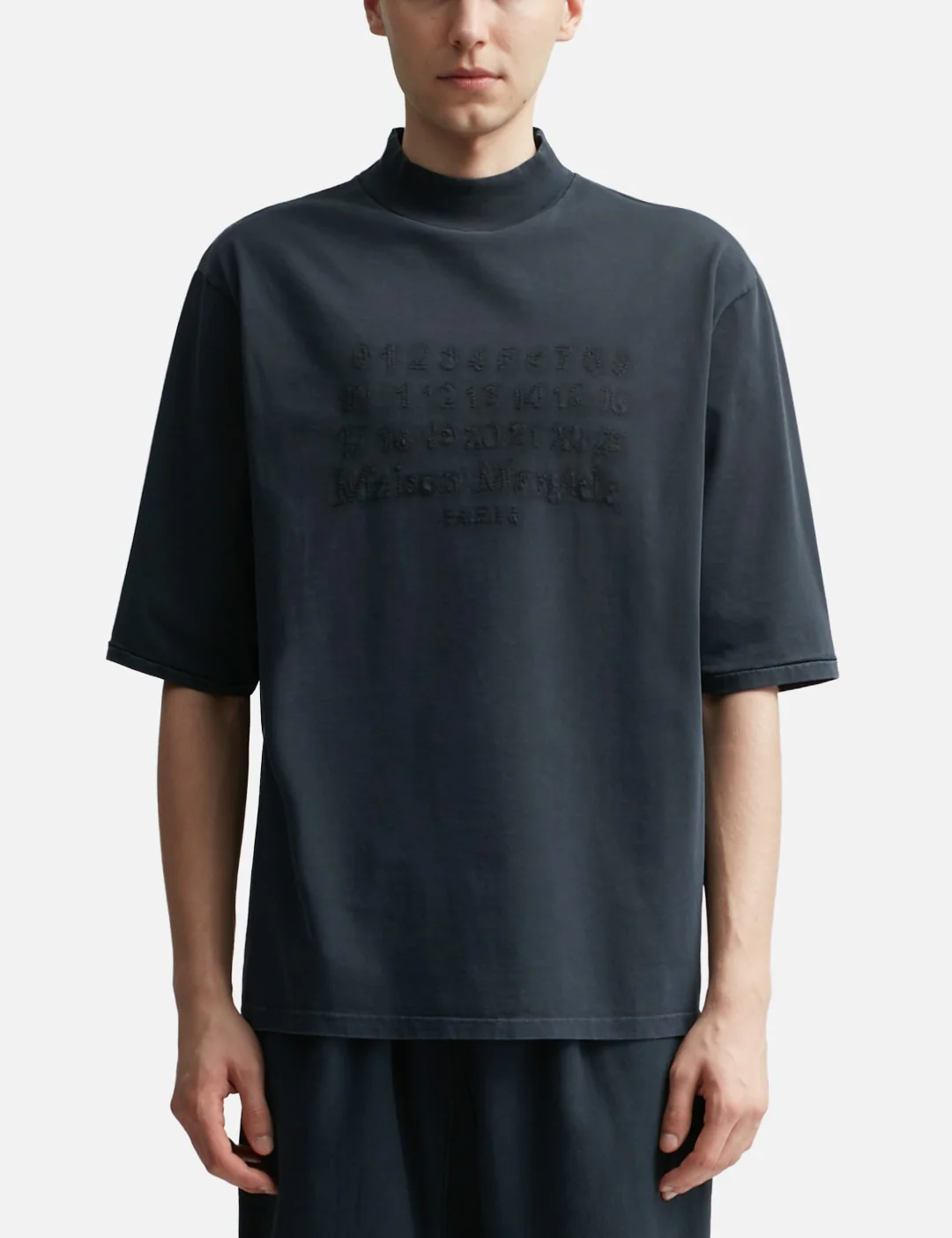 Maison Margiela Numeric Logo T-Shirt Washed Black