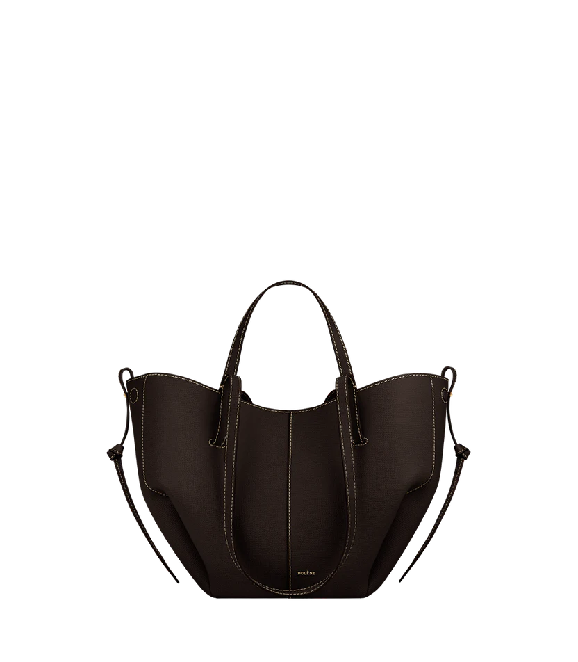 Polene Cyme Mini Edition Textured Ebony