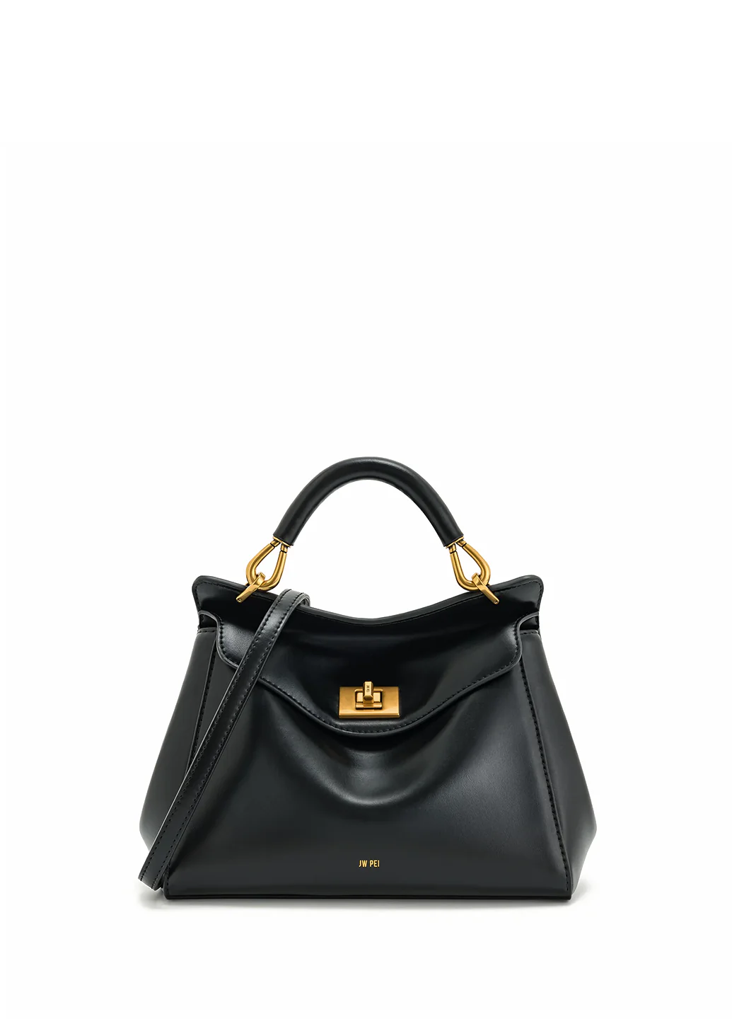JW PEI Lucia Classic Top Handbag Black