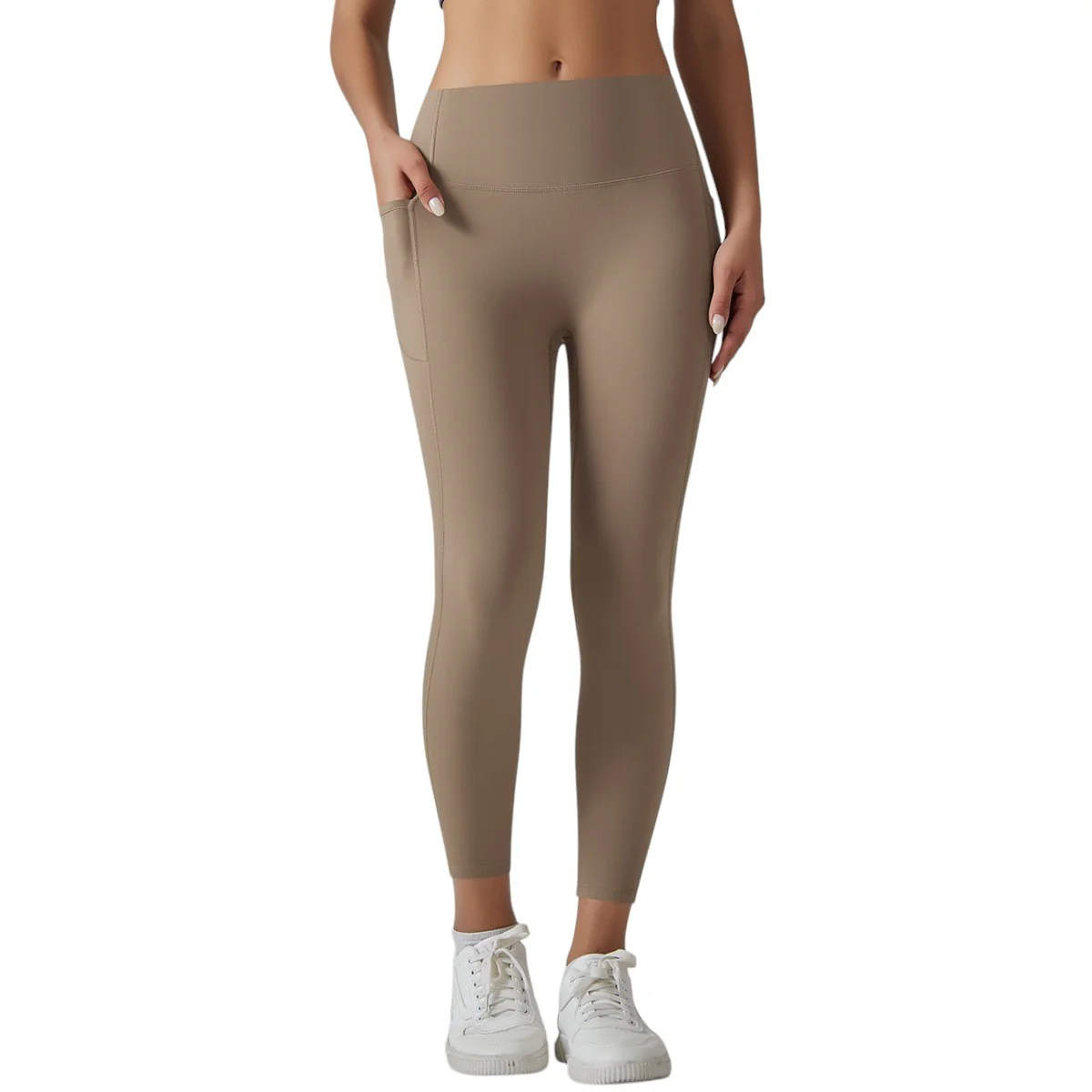 Alo Yoga Pockets Leggings Cocoa 6647-CO