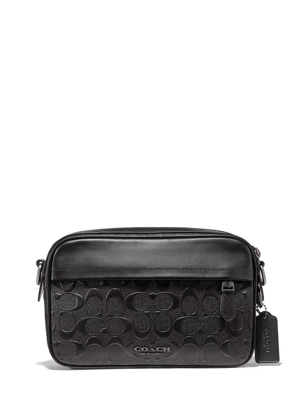 Coach Graham Crossbody Bag In Signature Leather Black