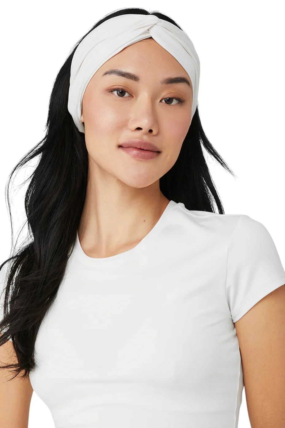 Alo Yoga Alosoft Headband 3-Piece White