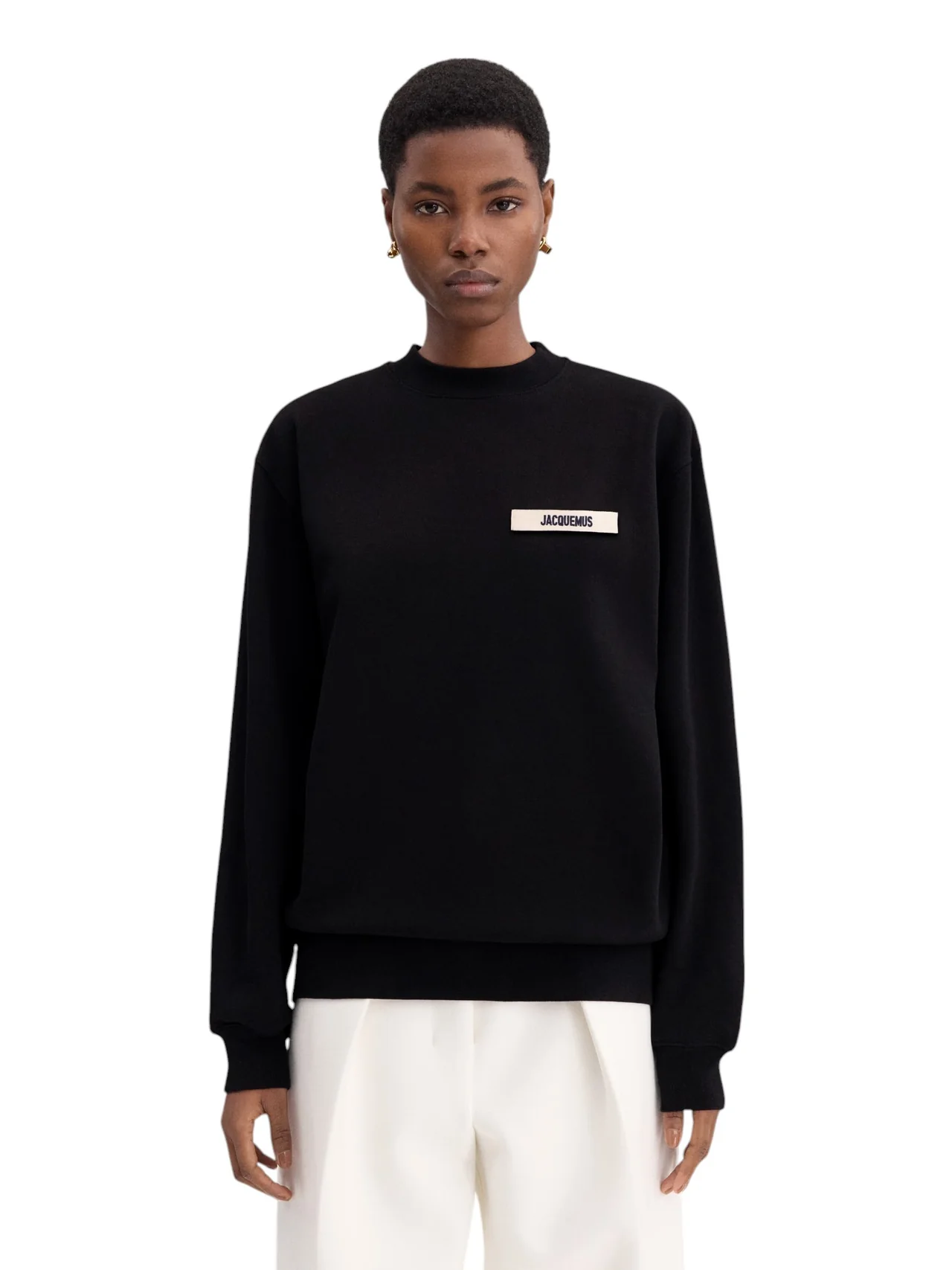 Jacquemus Le Gros Grain Sweatshirt Black