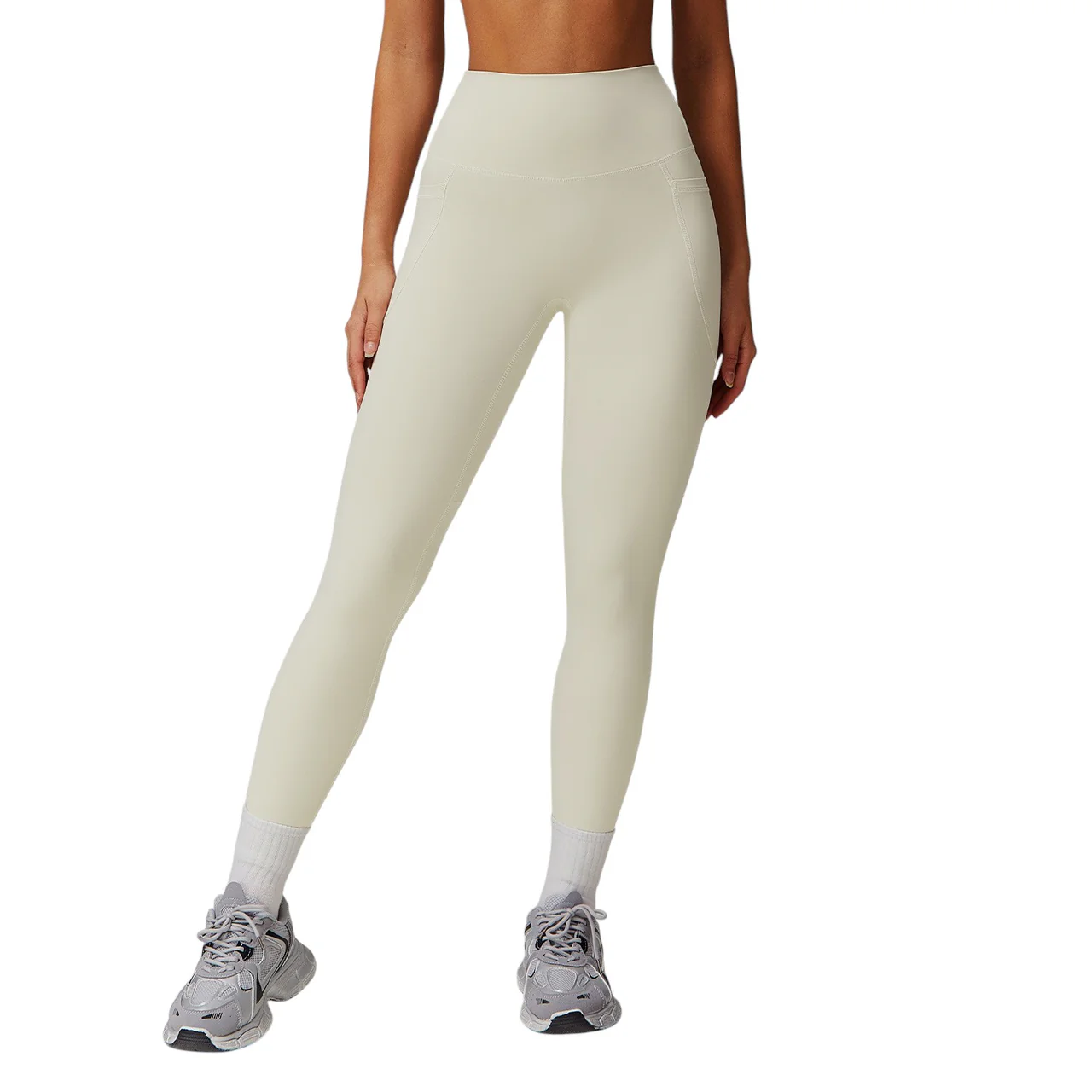 Alo Yoga Pockets Leggings Cream 64252-CM