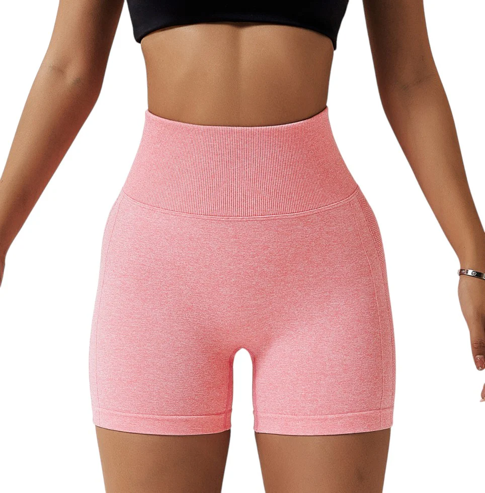 Alo Yoga Push-Up Shorts Melange Pink WZX11-MPK