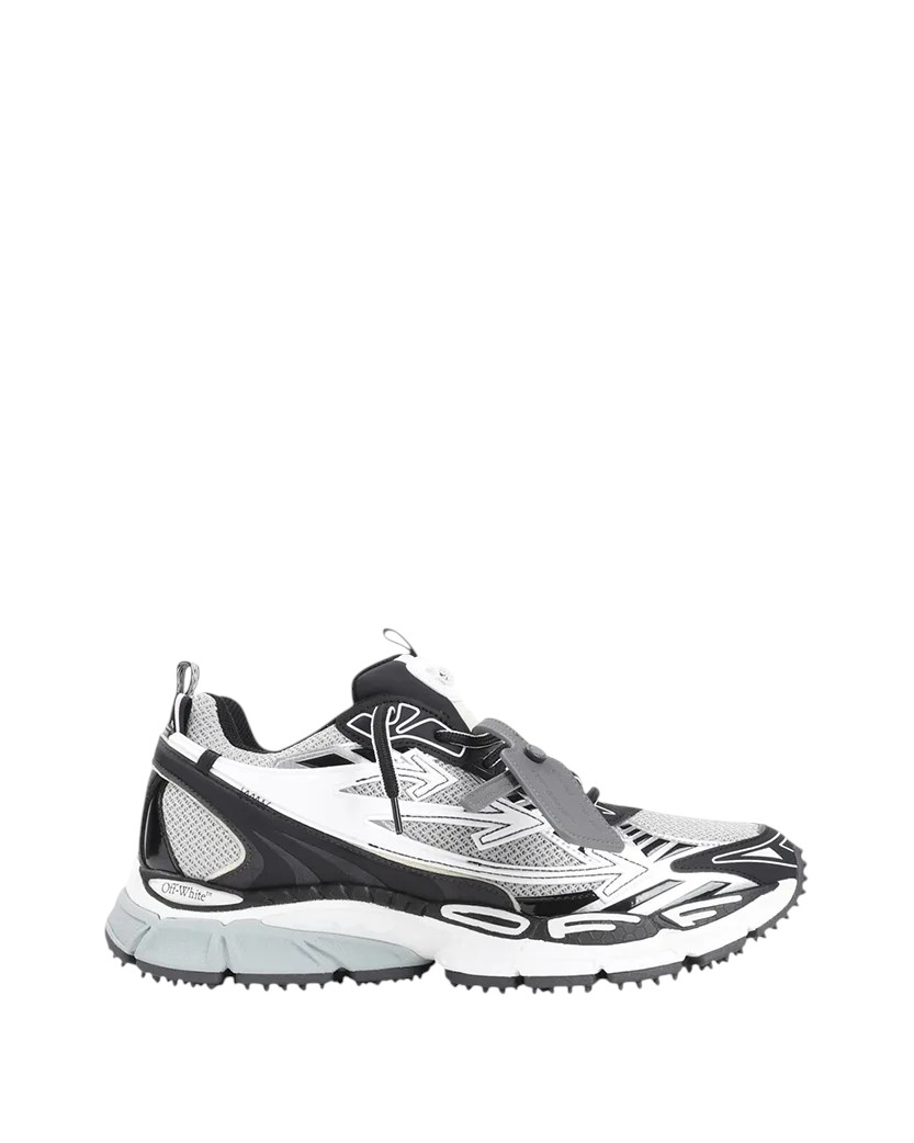 Off White Be Right Back Sneakers Black Grey