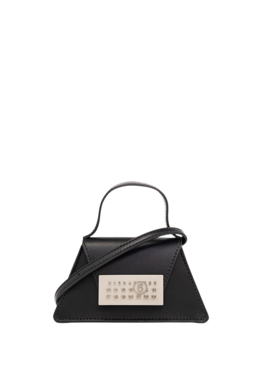 Maison Margiela MM6 Numeric Top-Handle Mini Bag Black