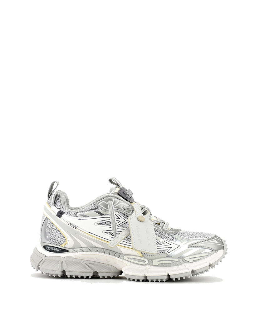 Off White Be Right Back Sneakers Grey Silver