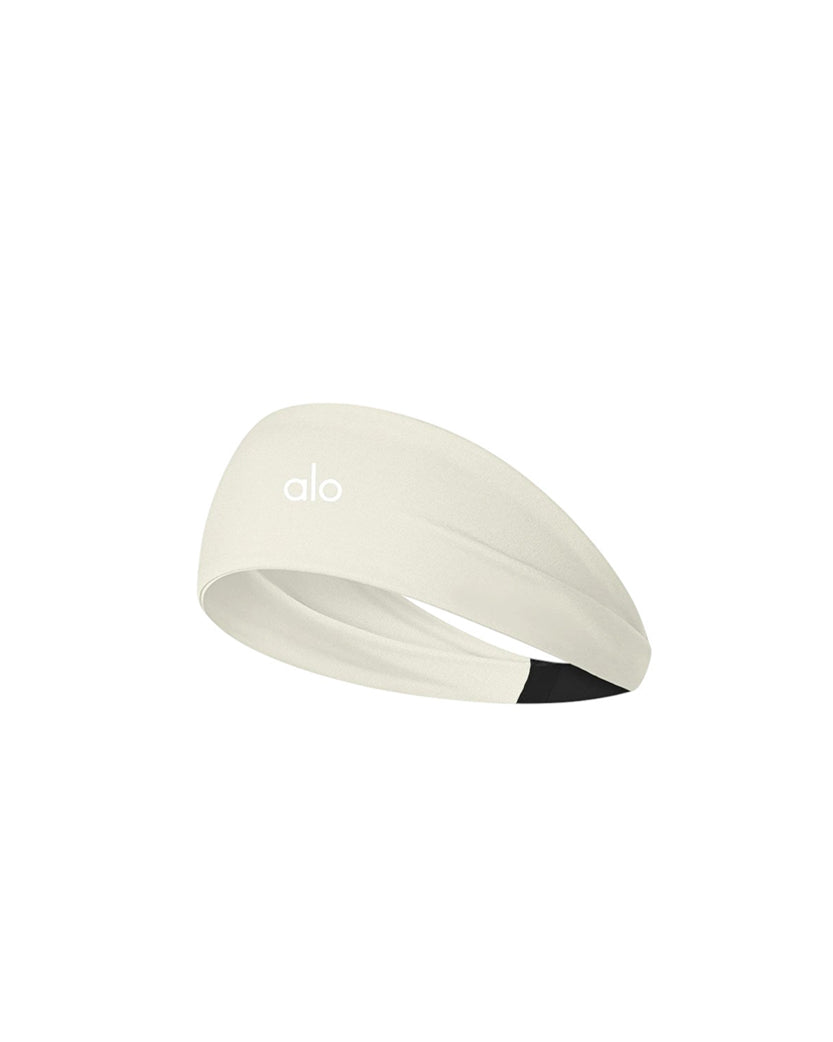Alo Yoga Performance Conquer Headband White