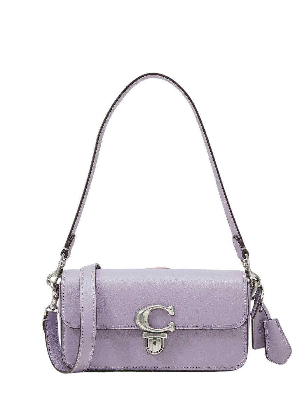 Coach Glovetanned Leather Studio Baguette Bag Soft Purple - Оригінал