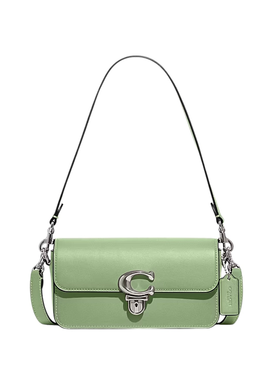 Coach Glovetanned Leather Studio Baguette Bag Pale Pistachio - Оригінал