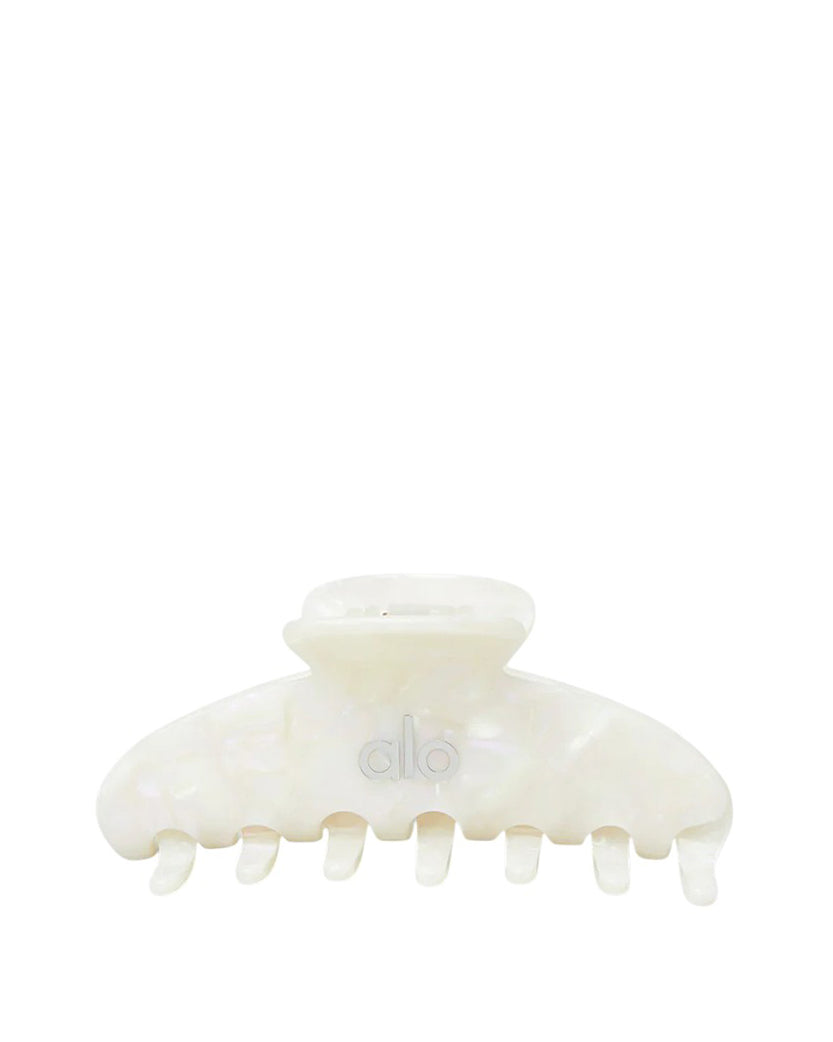 Alo Yoga 90's Claw Clip White Pearl