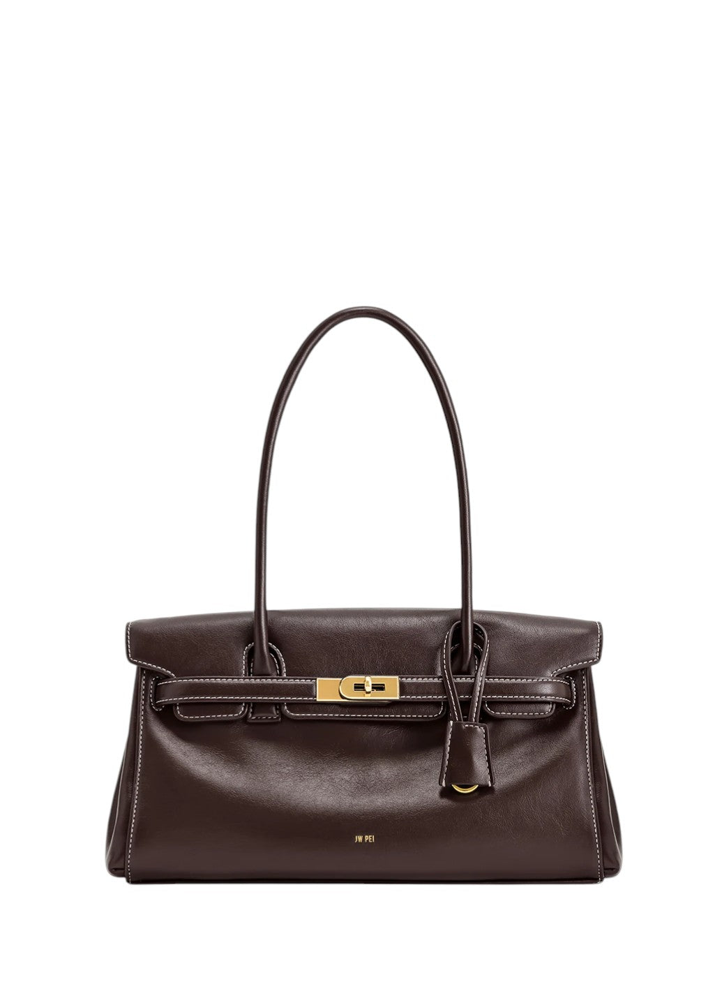 JW PEI Yara Shoulder Bag Dark Brown