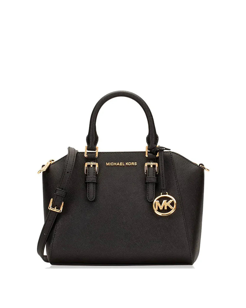 Michael Kors Ciara Medium Messenger Black