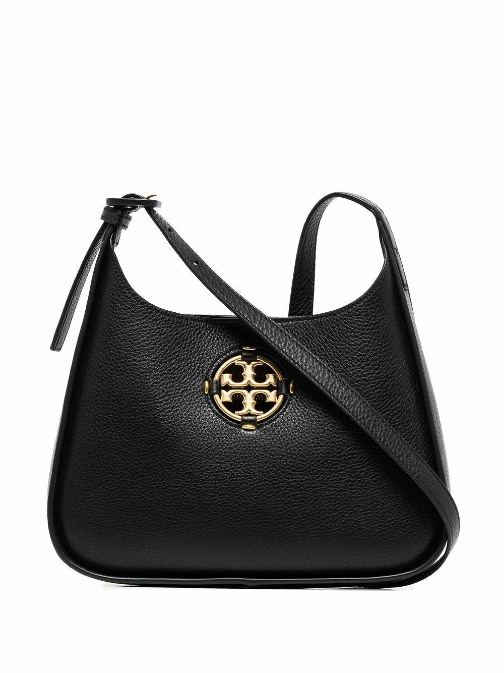 Tory Burch Miller Leather Hobo Bag Black - Оригінал