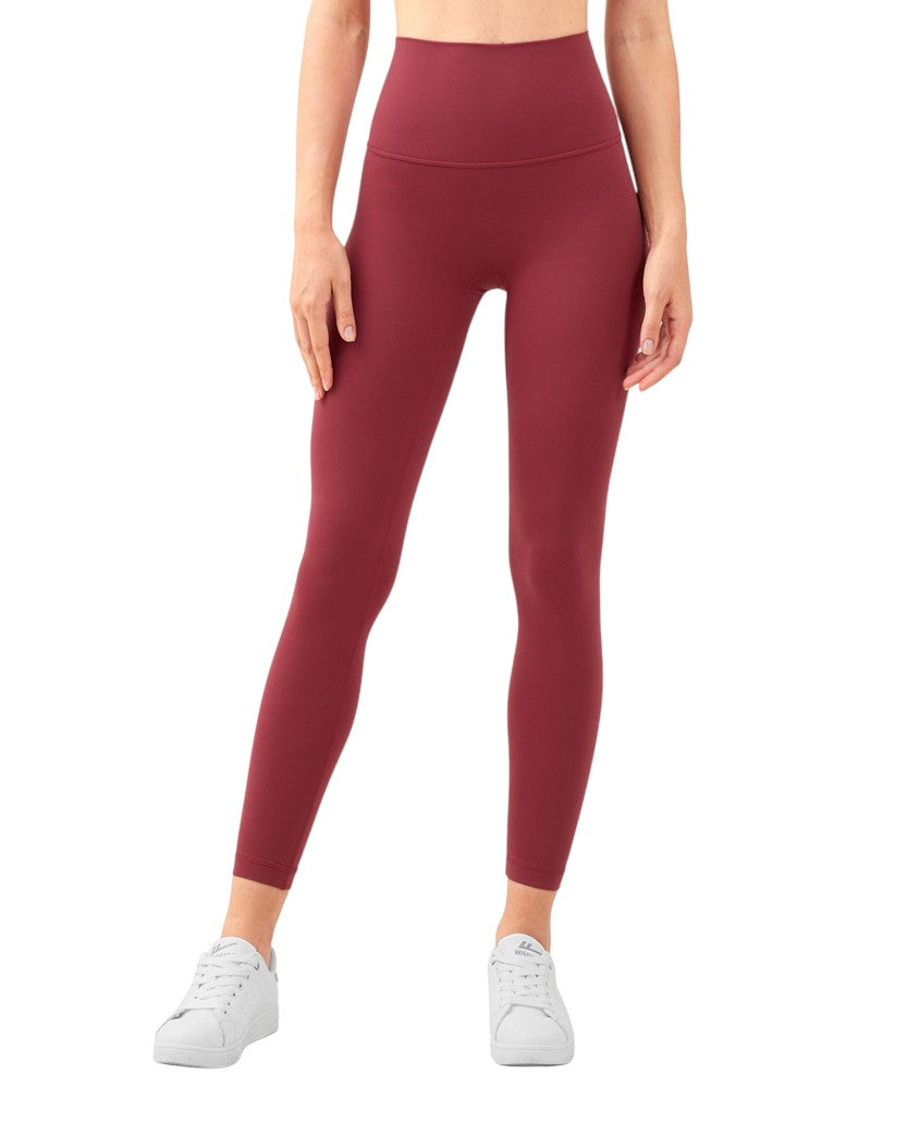 Alo Yoga Stretch High Waist Sports Leggings Guava Red D19108-GRD