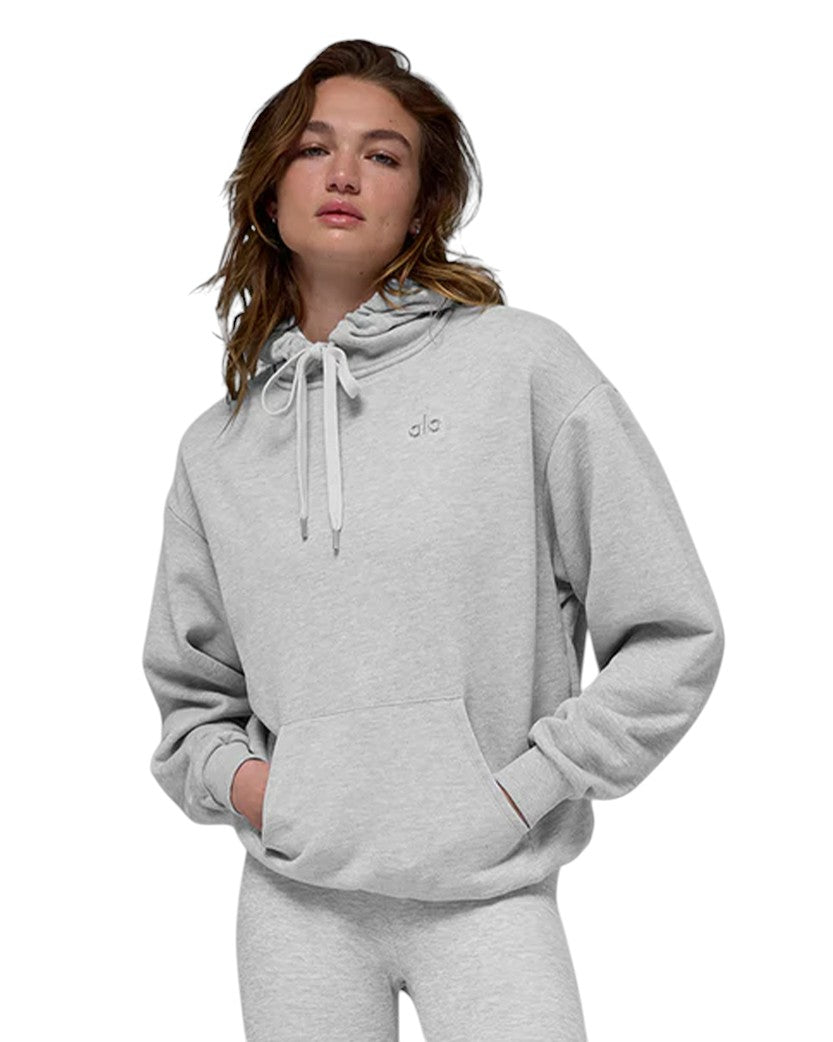 Alo Yoga Accolade Hoodie Athletic Heather Grey