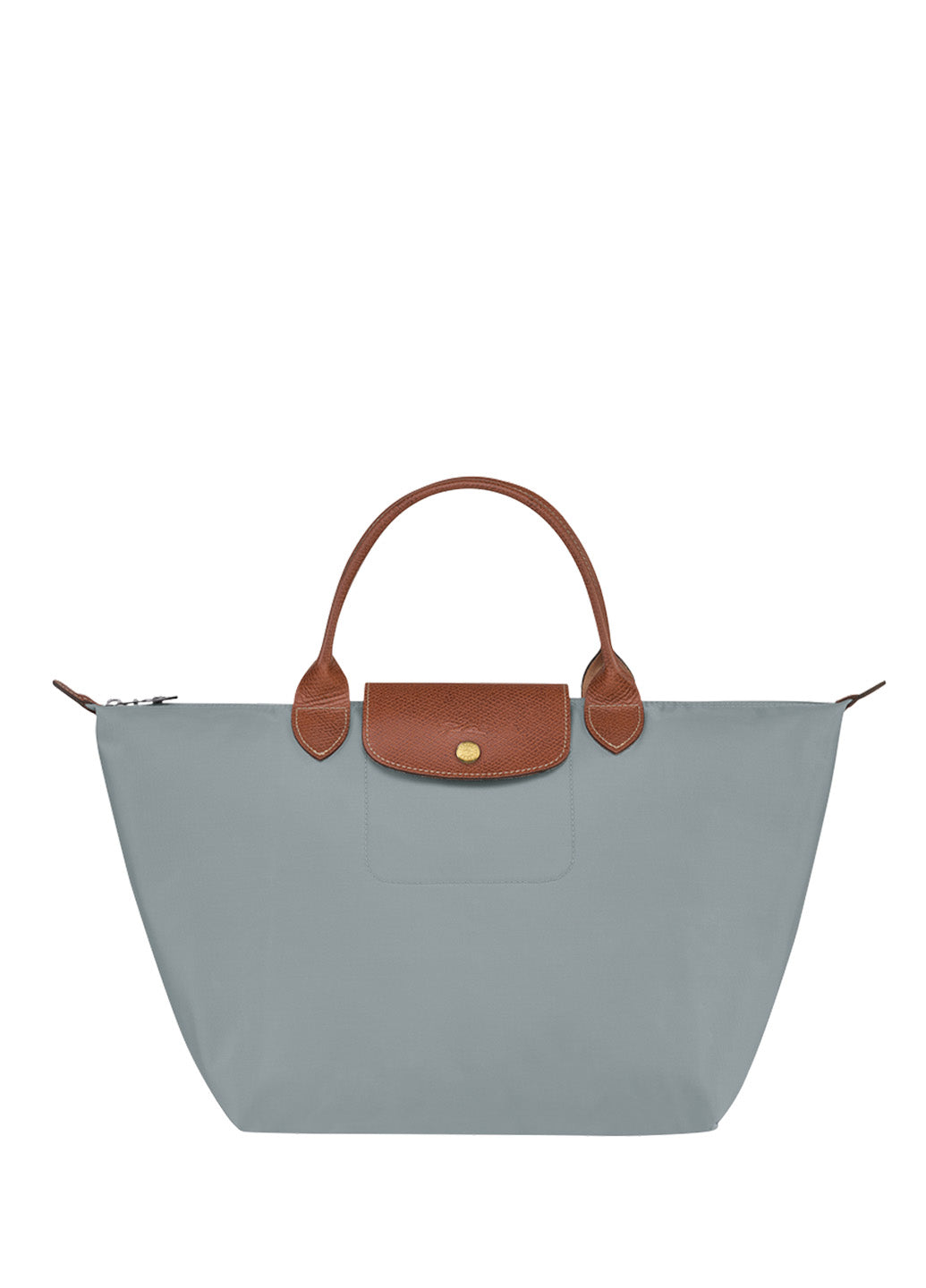 Longchamp Le Pliage Original M Handbag Steel