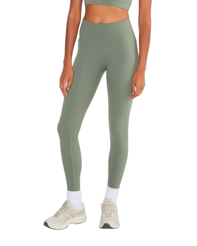Alo Yoga Stretch High Waist Sports Leggings Moss Green H1903-MOGN