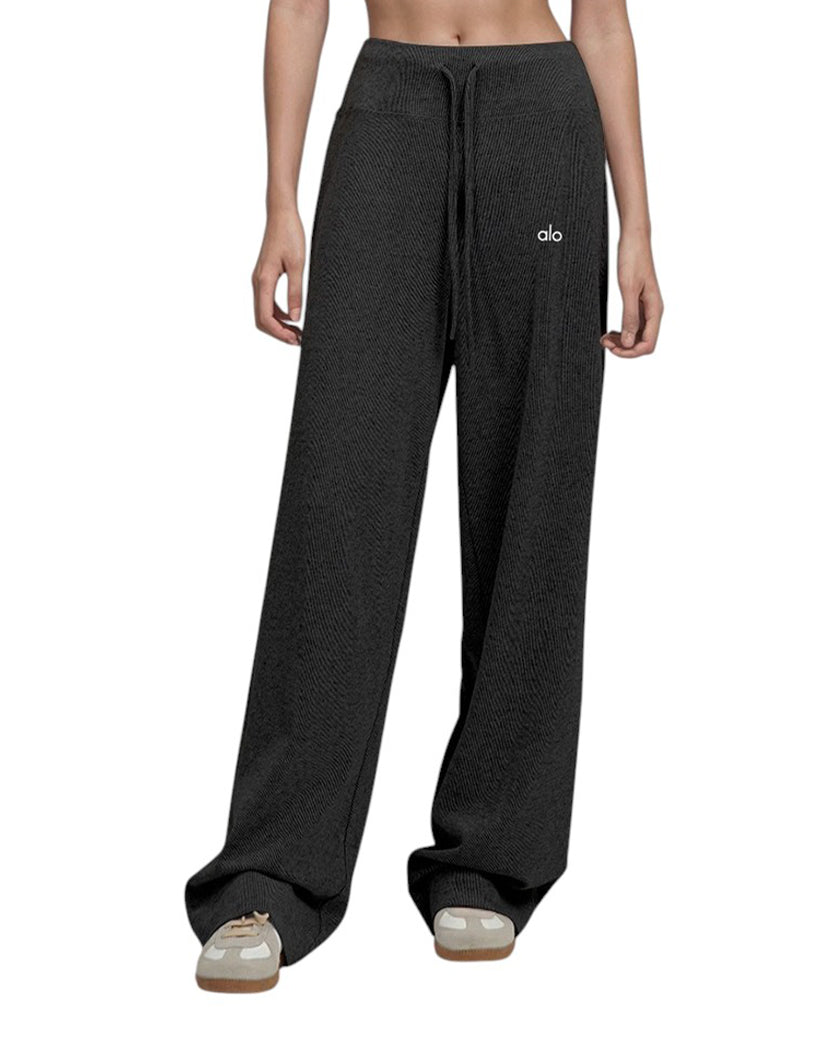 Alo Yoga Drawstring Sweatpants Black
