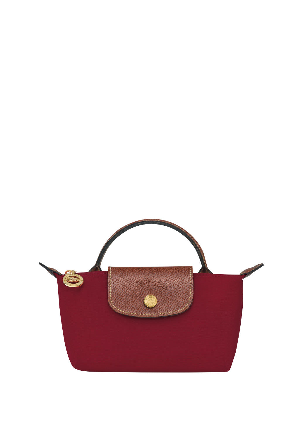 Longchamp Le Pliage Original Pouch With Handle Red - Оригінал