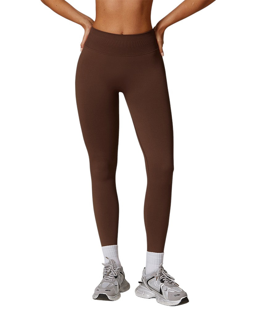 Alo Yoga Sports Leggings Brown 77554-BN