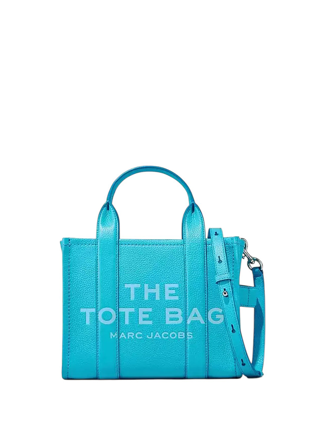 Marc Jacobs Leather Small Tote Bag Spring Blue