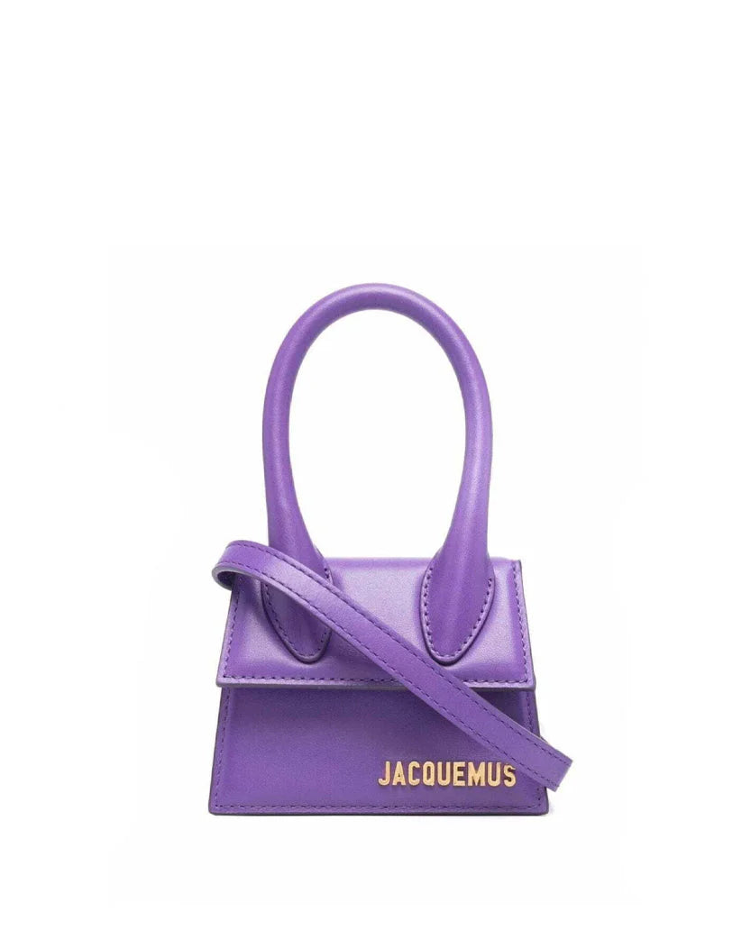 Jacquemus Le Chiquito Mini leather bag Purple