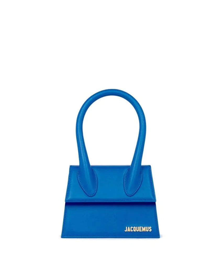 Jacquemus Le Chiquito Medium leather bag Blue