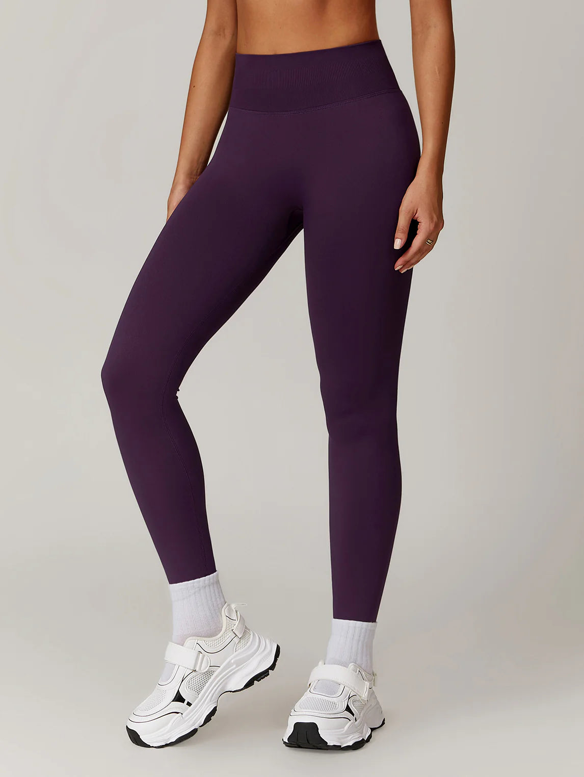 Alo Yoga Sports Leggings Plum Purple 77554-PPR