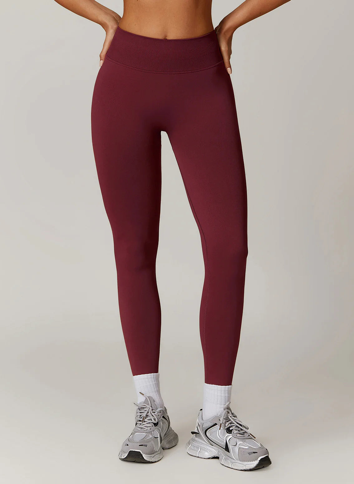 Alo Yoga Sports Leggings Cherry Red 77554-CRD