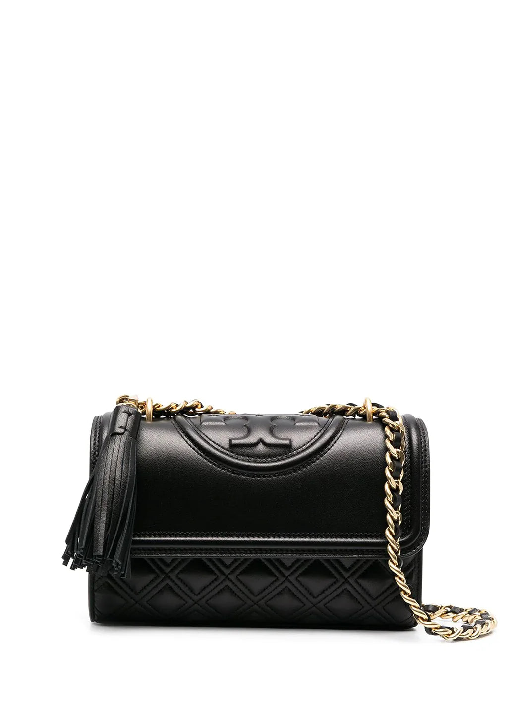 Tory Burch Fleming Small Convertible Bag Black - Оригінал