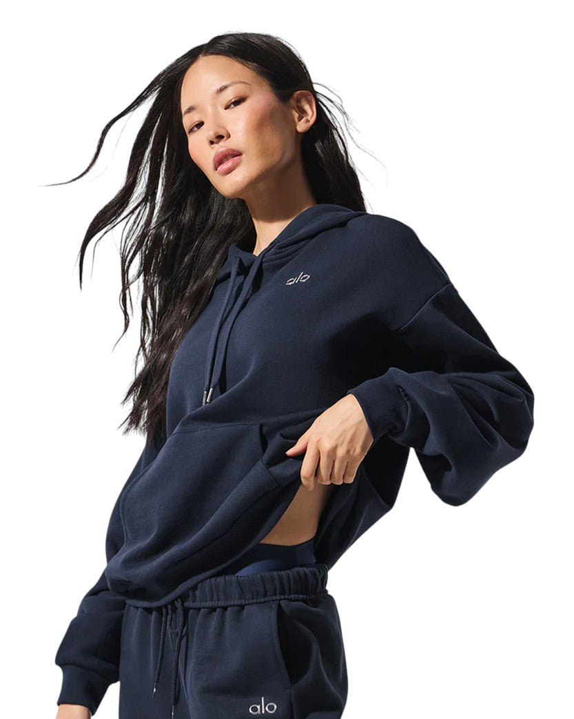 Alo Yoga Accolade Hoodie Navy