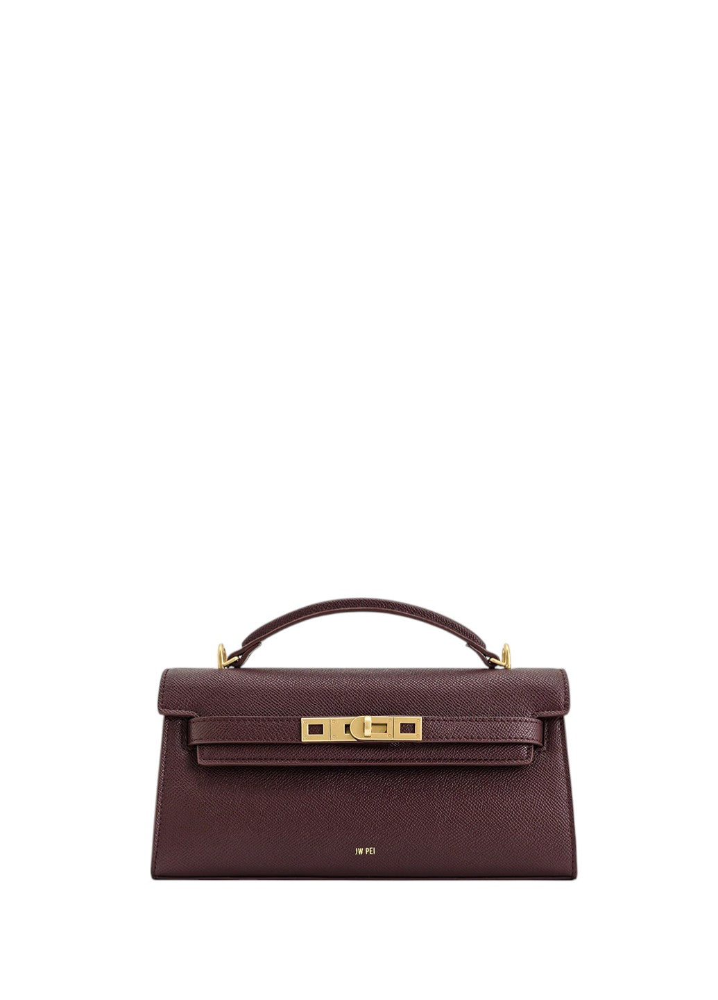 JW PEI Noor Top Handle Bag Deep Burgundy