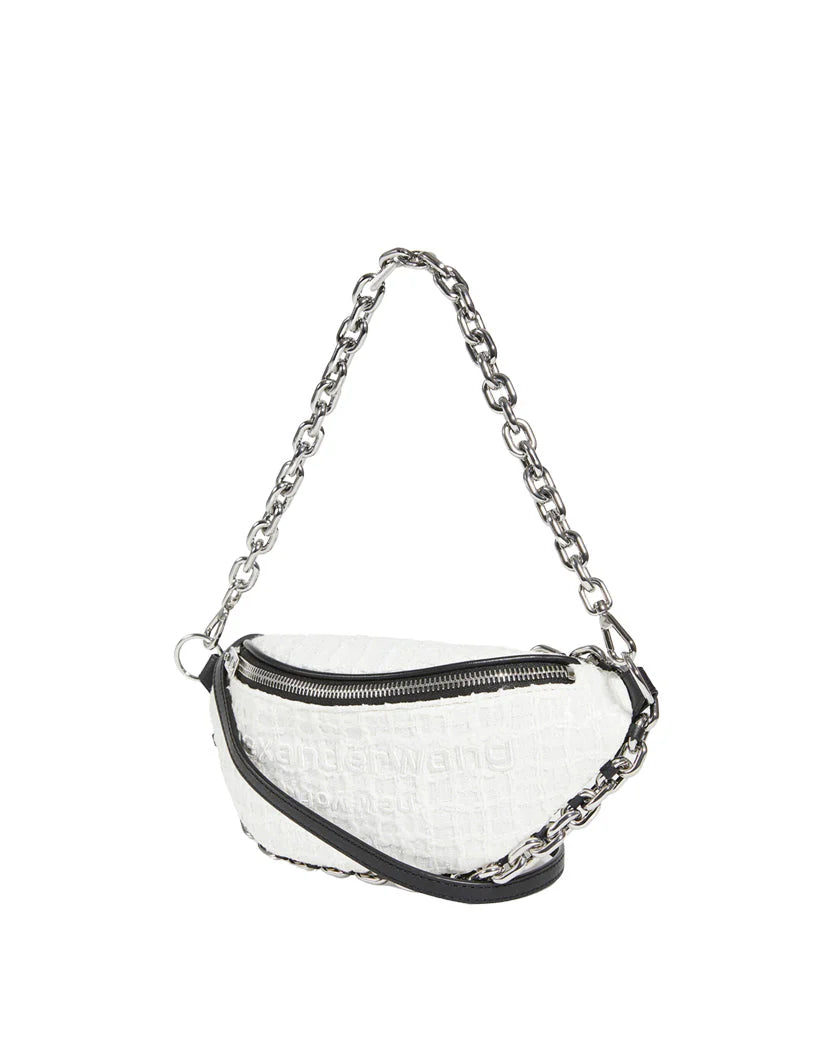 Alexander Wang Attica Soft Hybrid Fanny Pack White - Оригінал