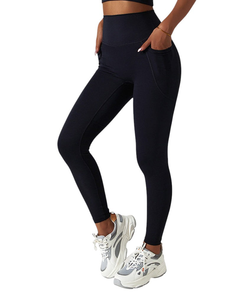 Alo Yoga Pockets Leggings Black 64252-BK