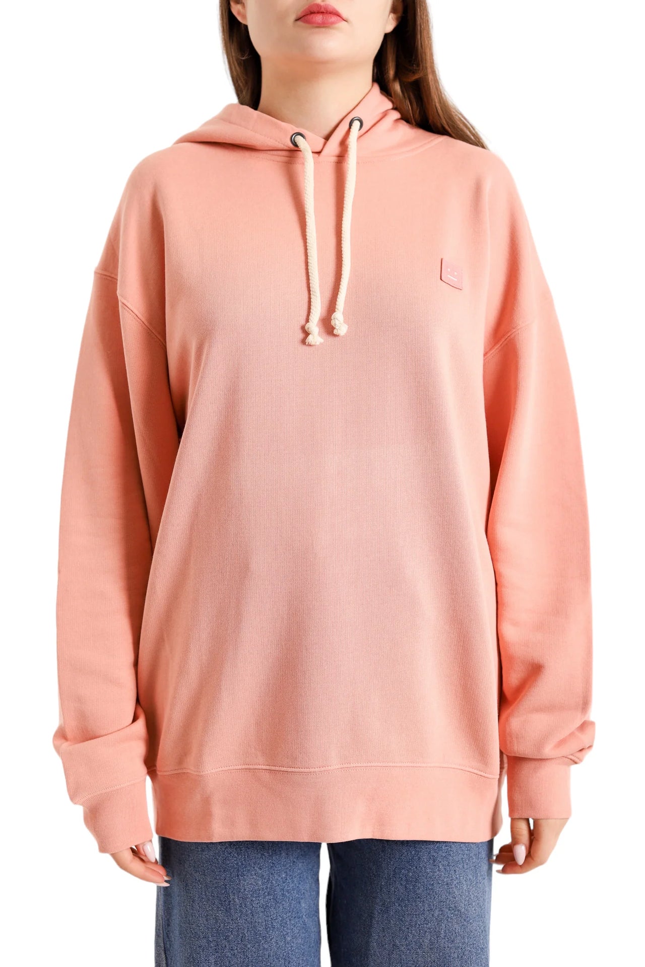 Acne Studios Appliquéd Hoodie Blush Pink