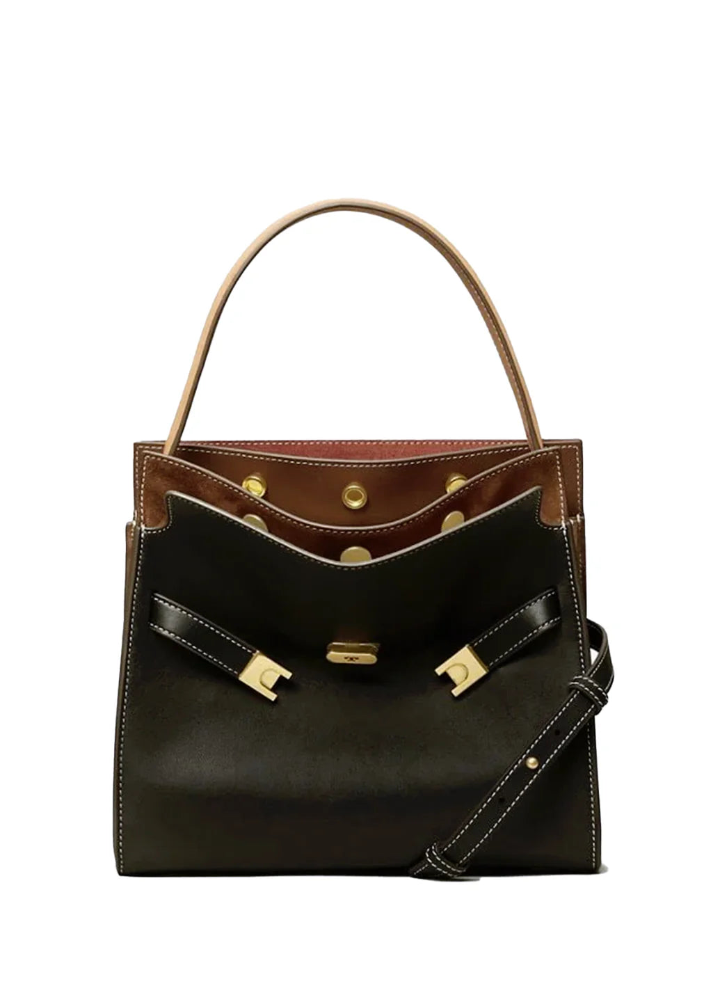 Tory Burch Lee Radziwill Small Double Bag Black - Оригінал