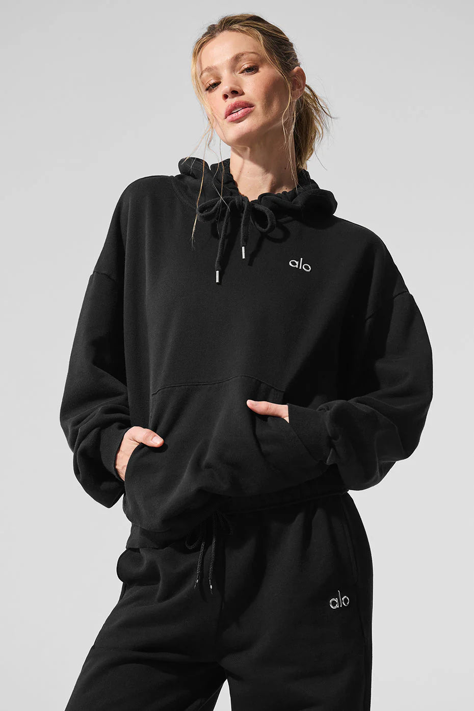 Alo Yoga Accolade Hoodie Black