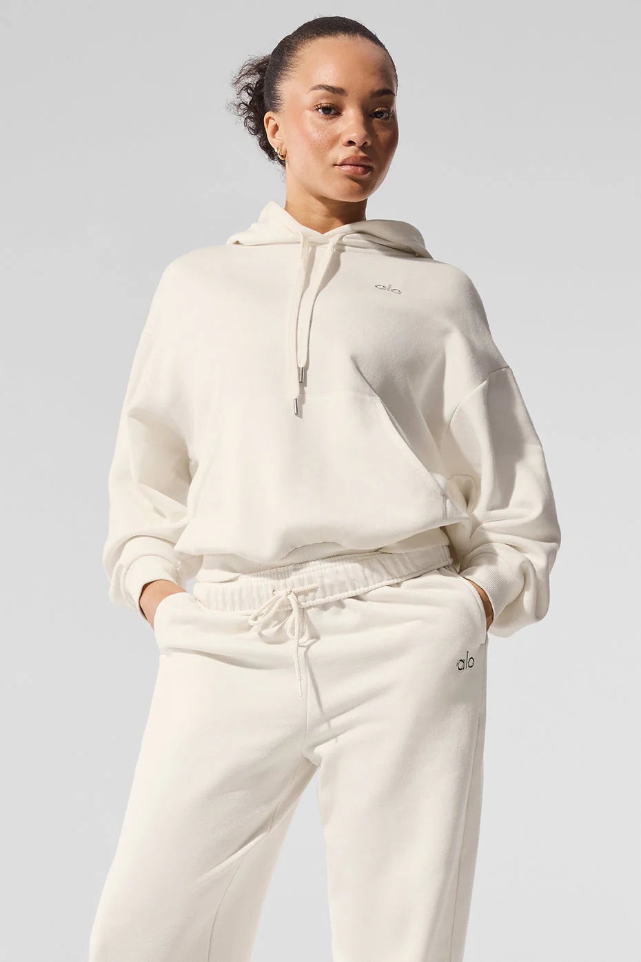 Alo Yoga Accolade Hoodie Ivory