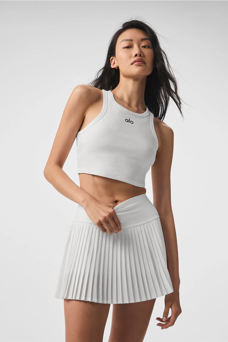 Alo Yoga Aspire Tank White