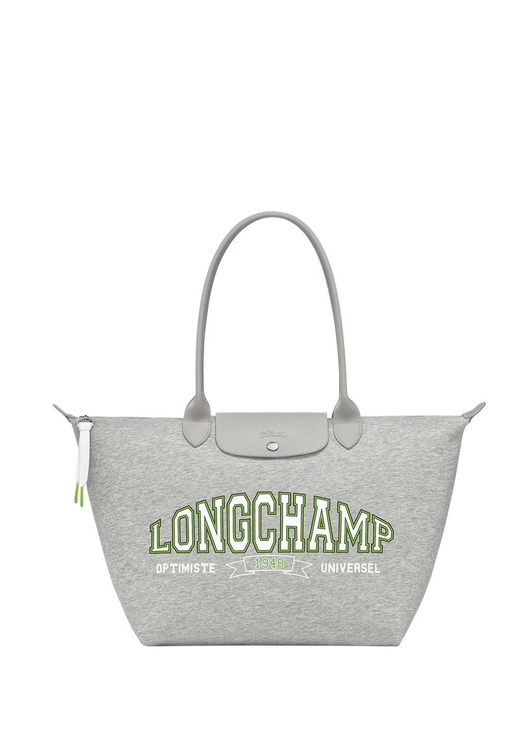 Longchamp Le Pliage University Collection L Tote Bag Grey