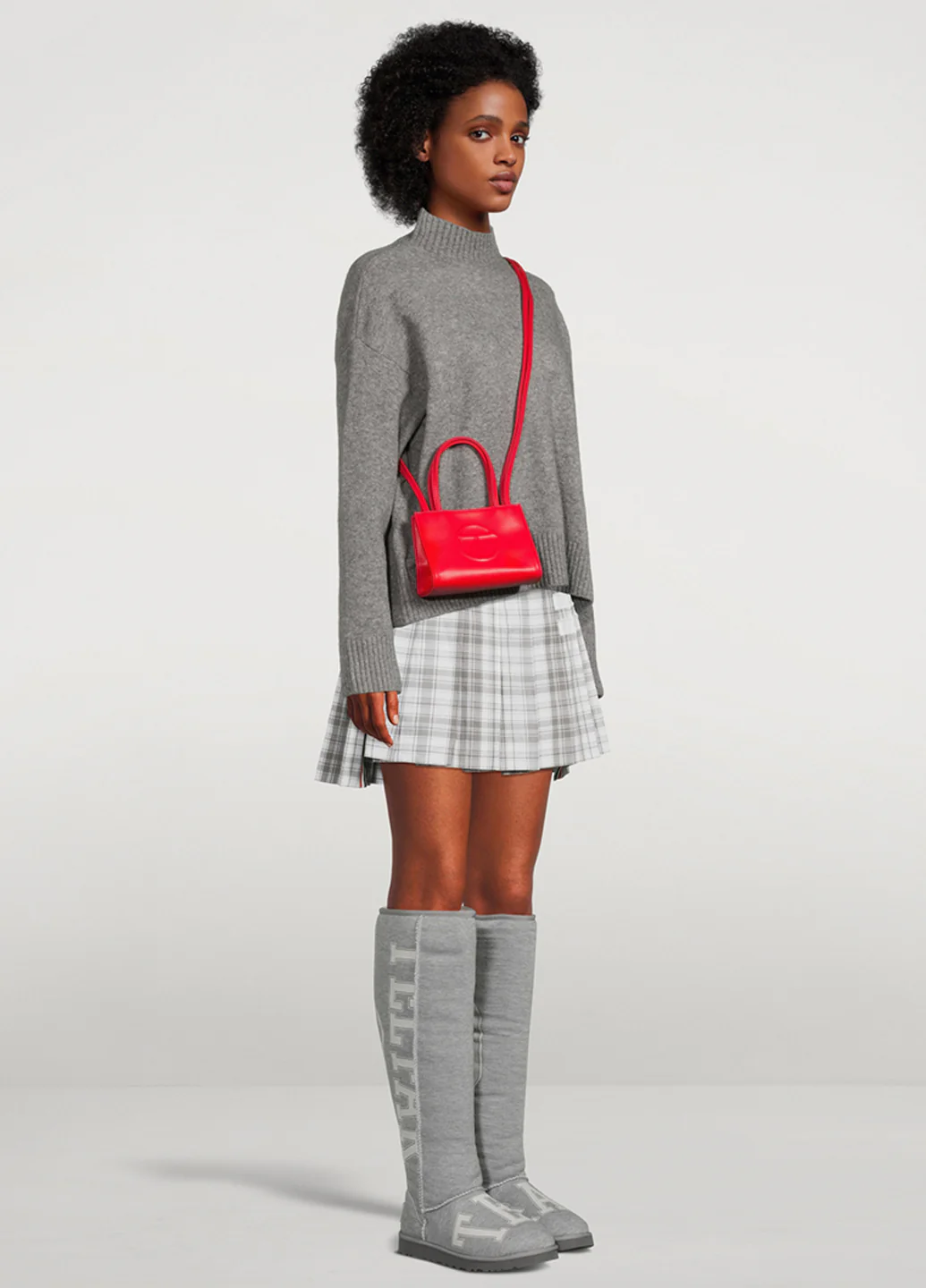 Telfar Small Shopping Bag Red