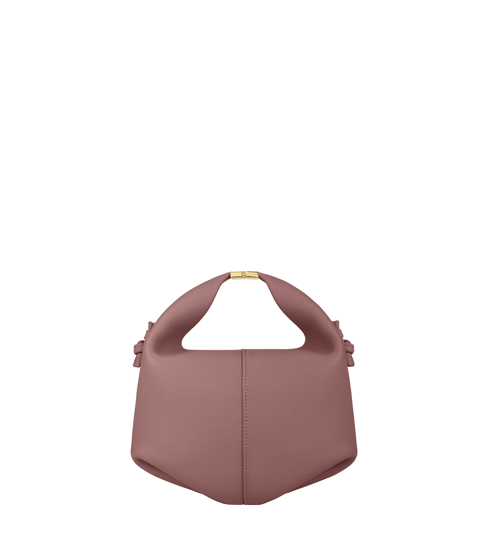 Polene Beri Textured Leather Lilac