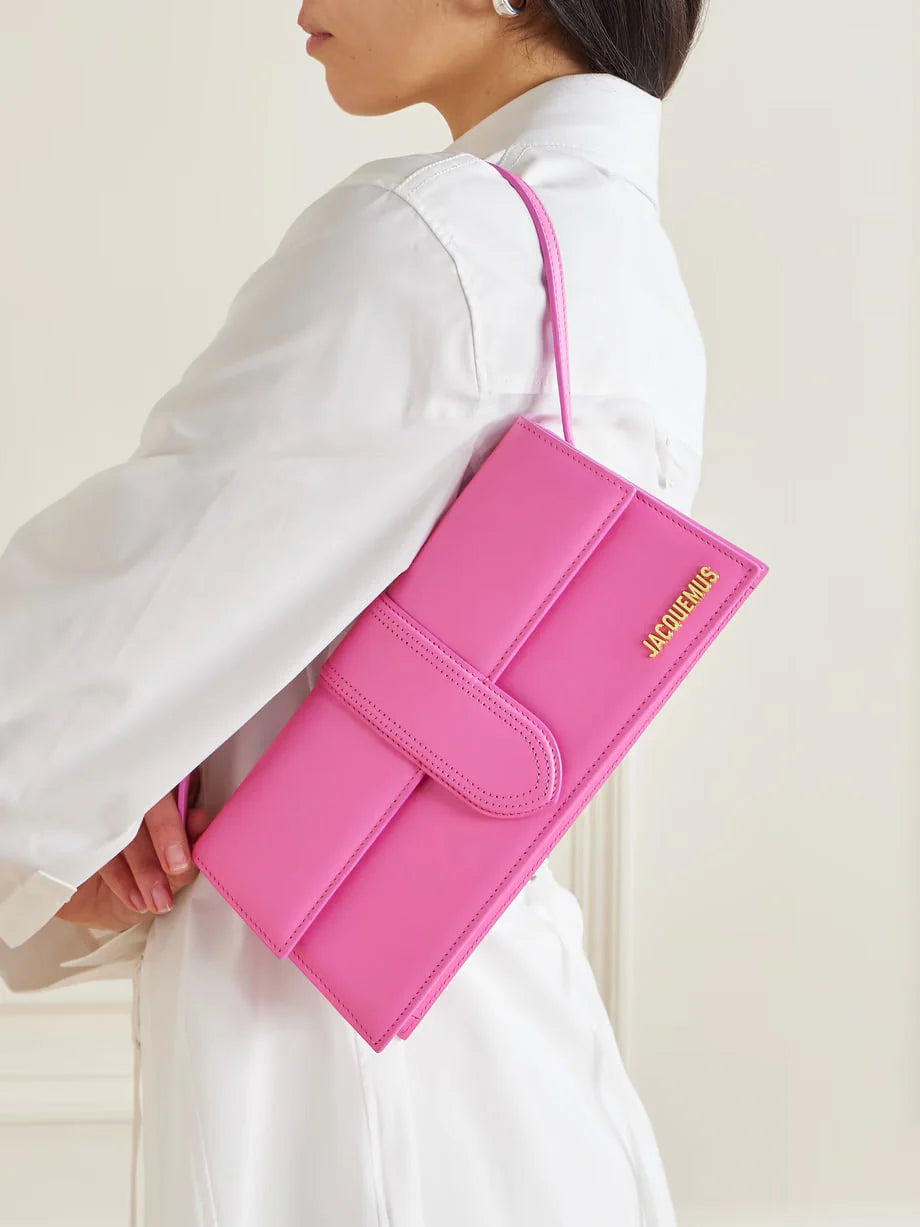 Jacquemus Le Bambino long flap bag Pink