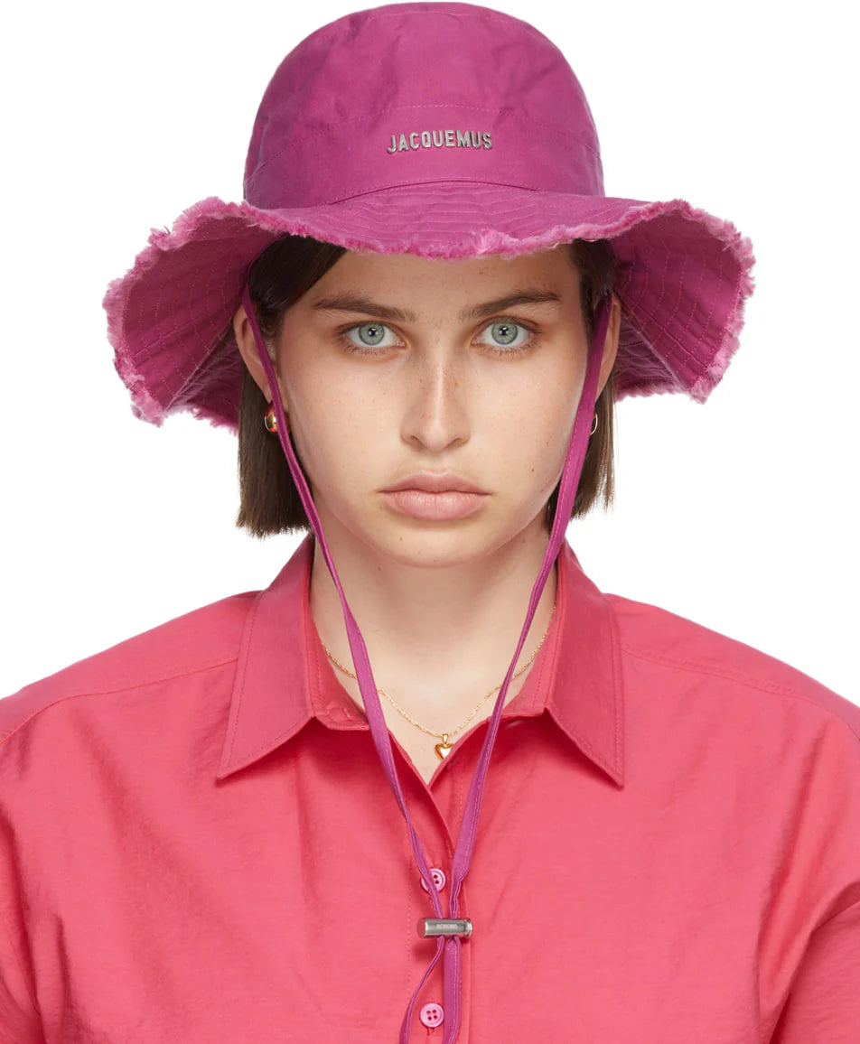 Jacquemus Le Bob Artichaut Neon Pink