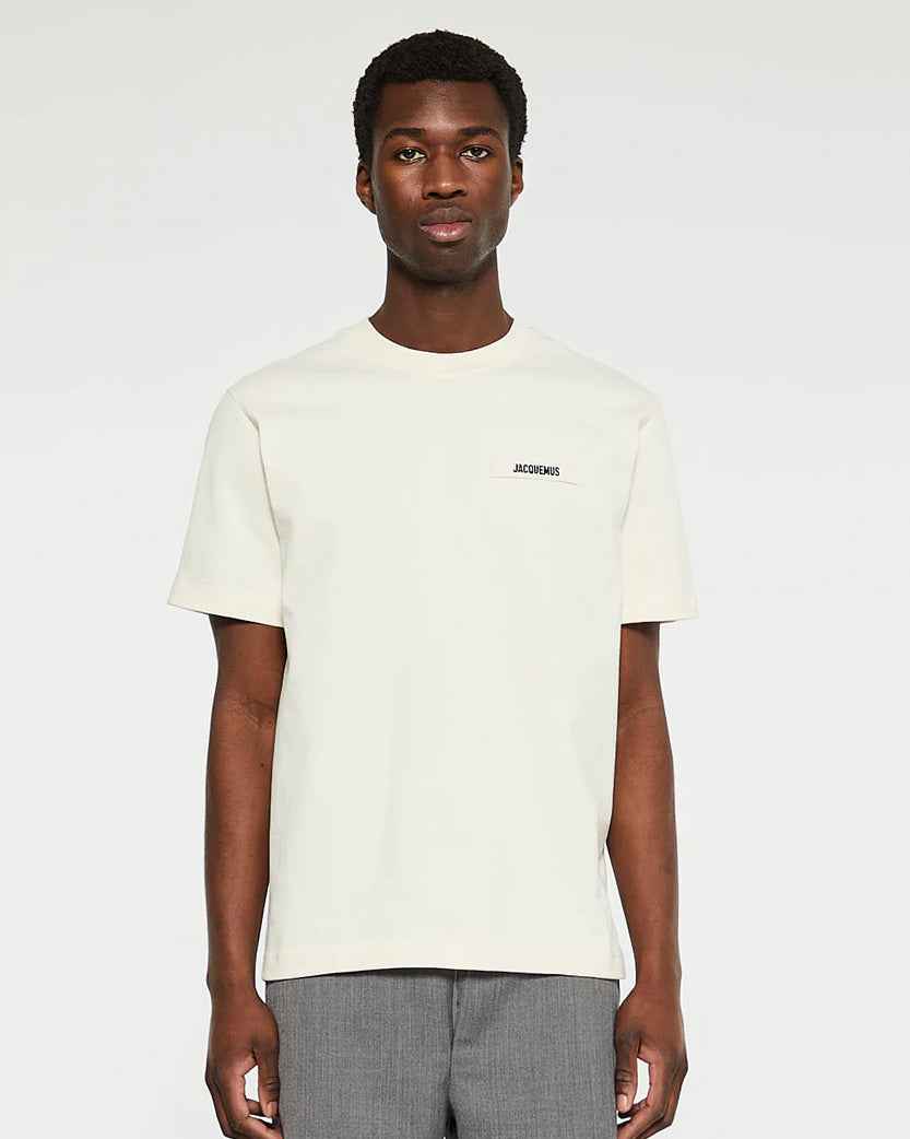 Jacquemus Le T-Shirt Gros Grain Beige